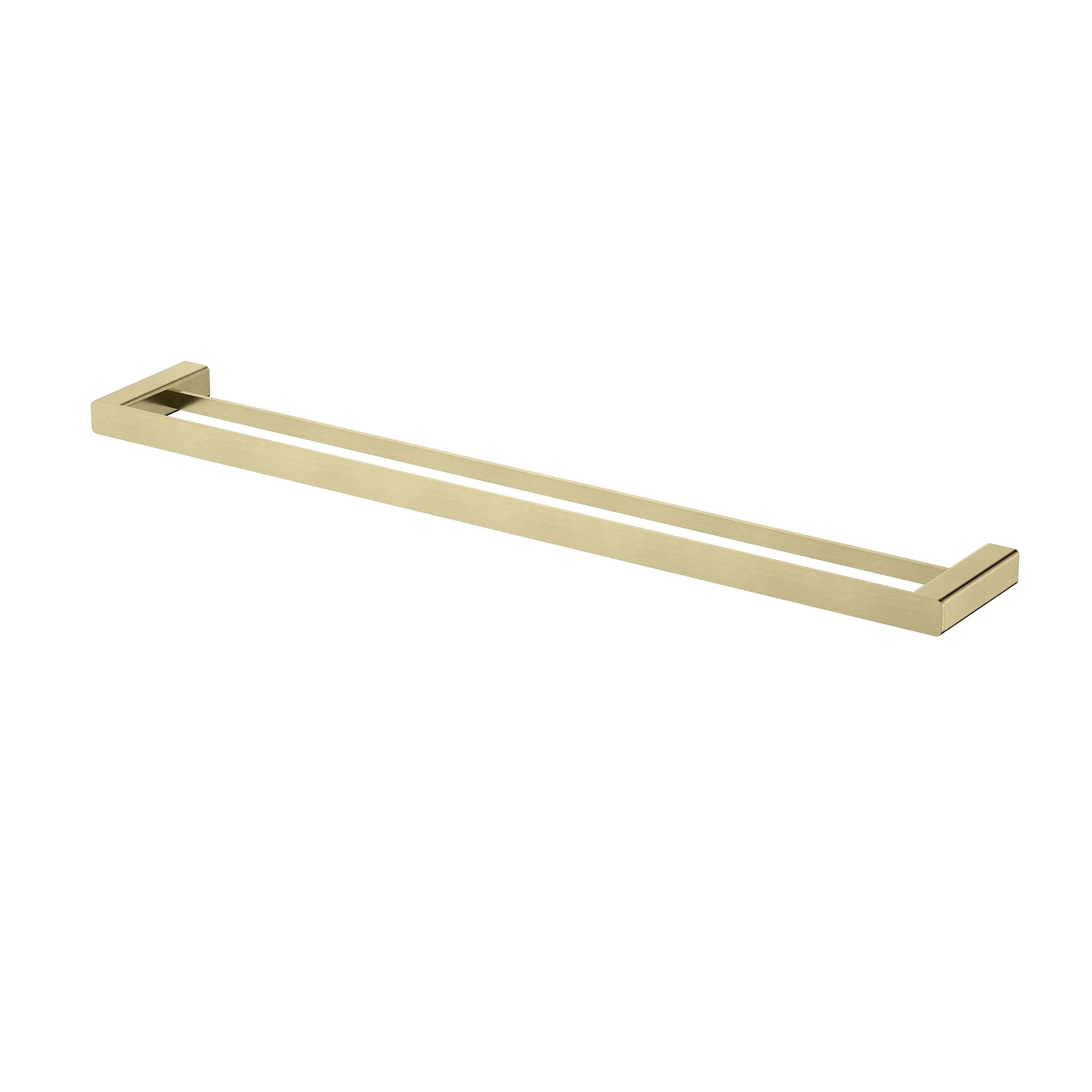 Nova Brushed Gold 750mm Double Towel Rail