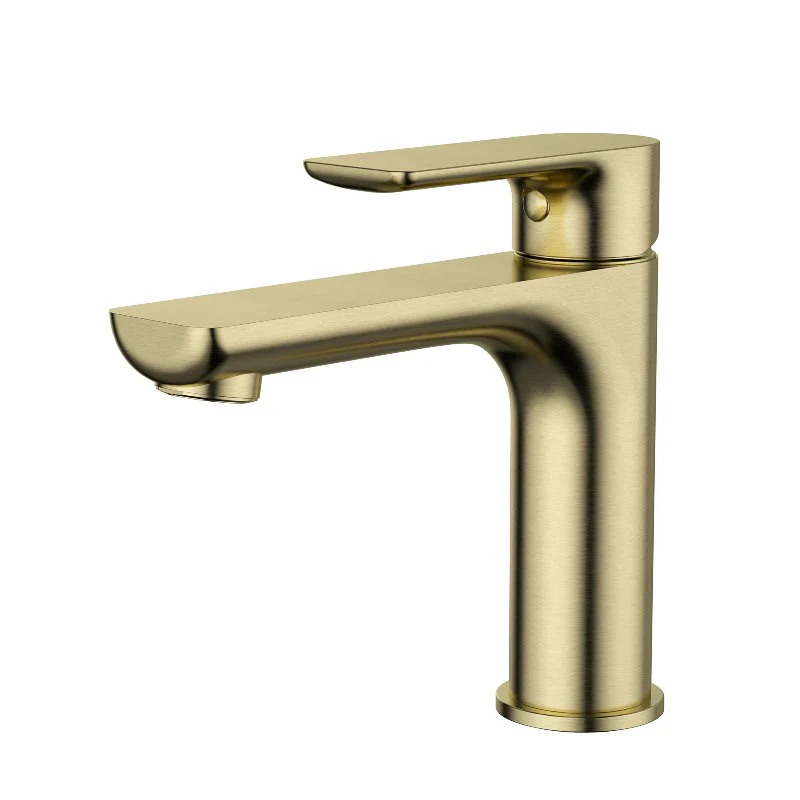 Nova Brushed Gold Basin Mixer