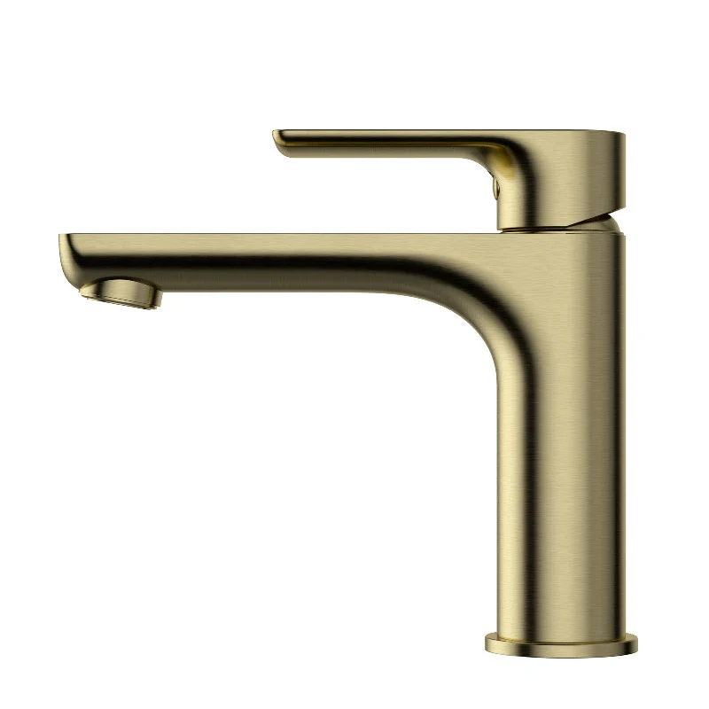 Nova Brushed Gold Basin Mixer - Image 3