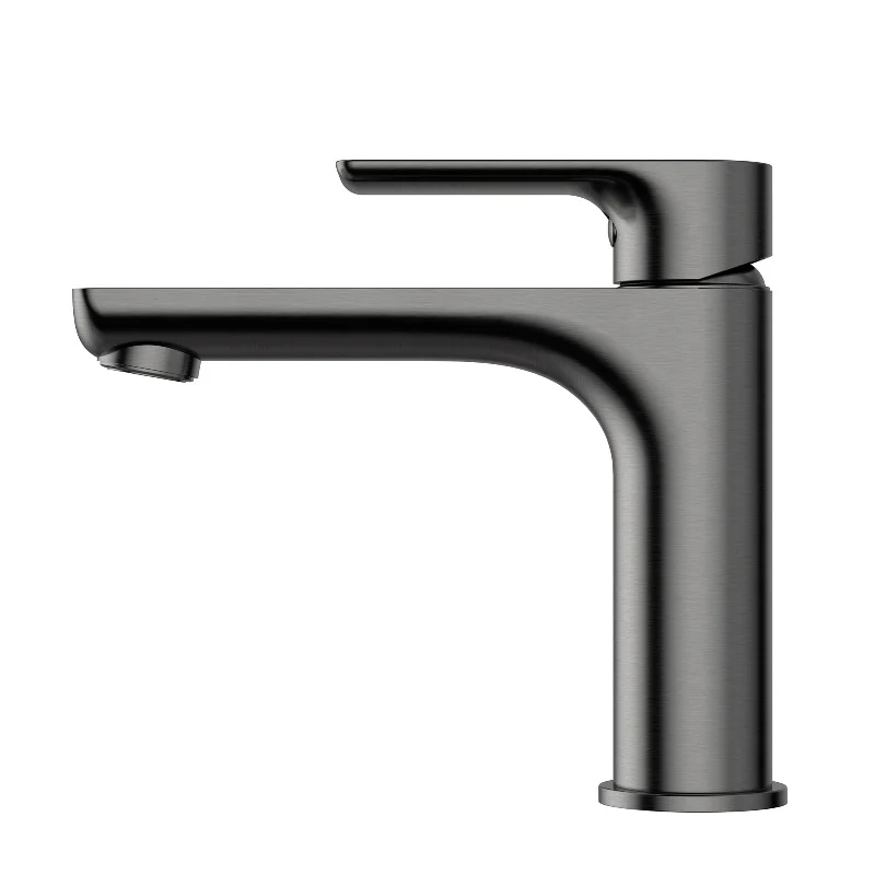 Nova Gun Metal Grey Basin Mixer - Image 3