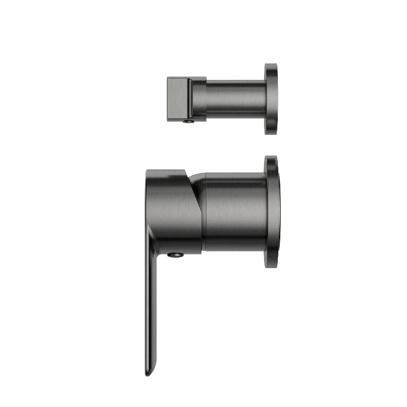 Nova Gun Metal Grey Wall Diverter - Image 2