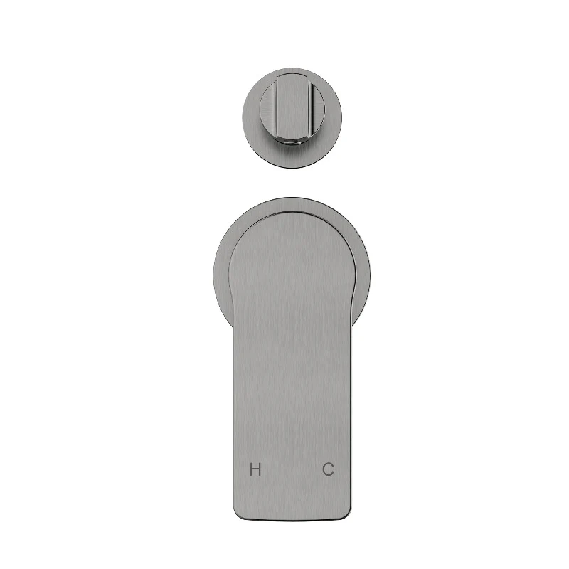 Nova Gun Metal Grey Wall Diverter - Image 3