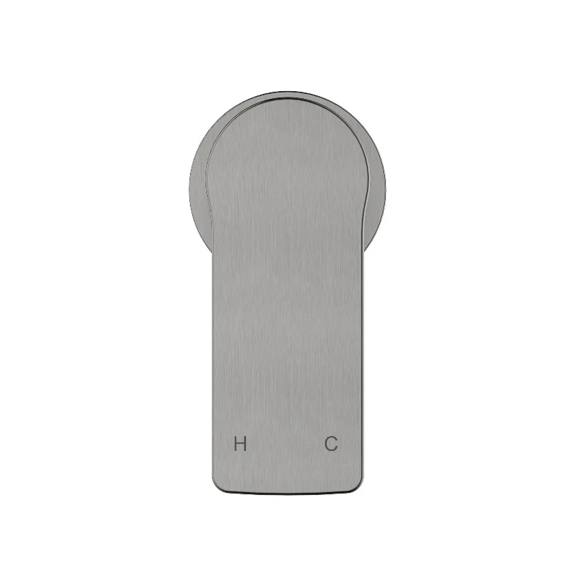 Nova Gun Metal Grey Wall Mixer - Image 3