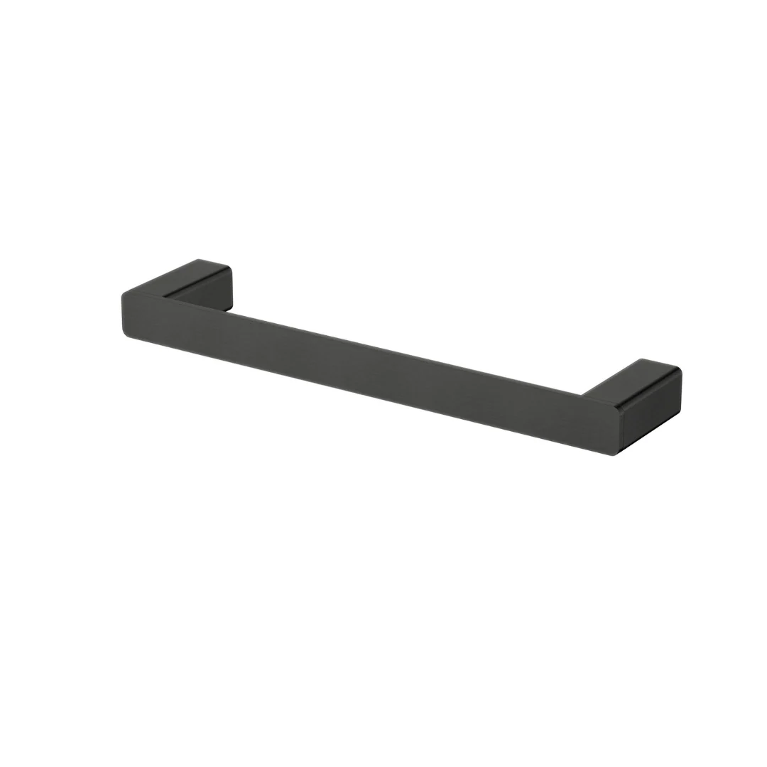 Nova Matte Black Hand Towel Bar