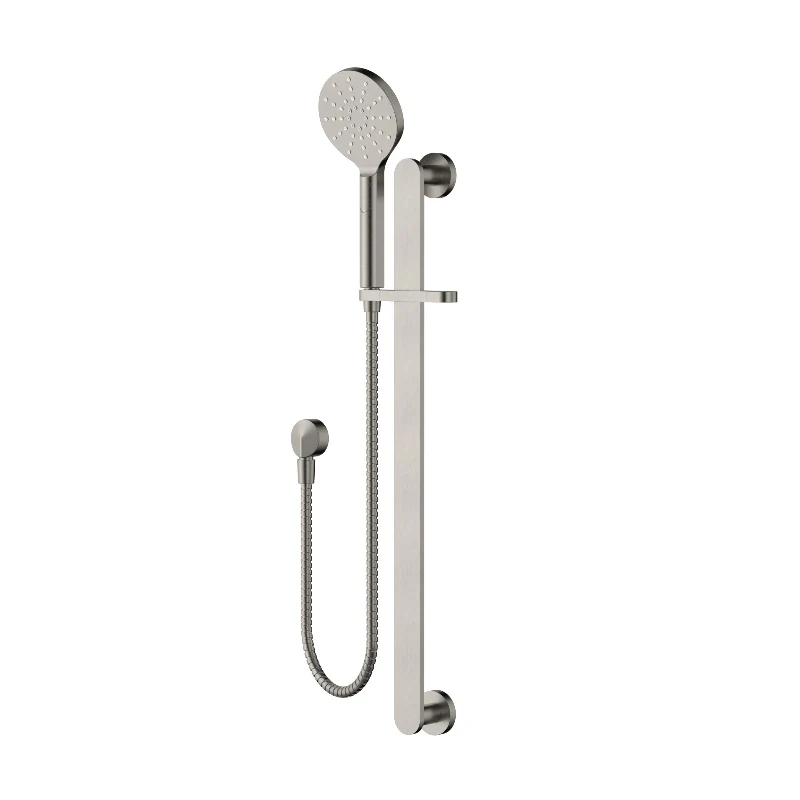 Nova Warm Brushed Nickel Shower Rail