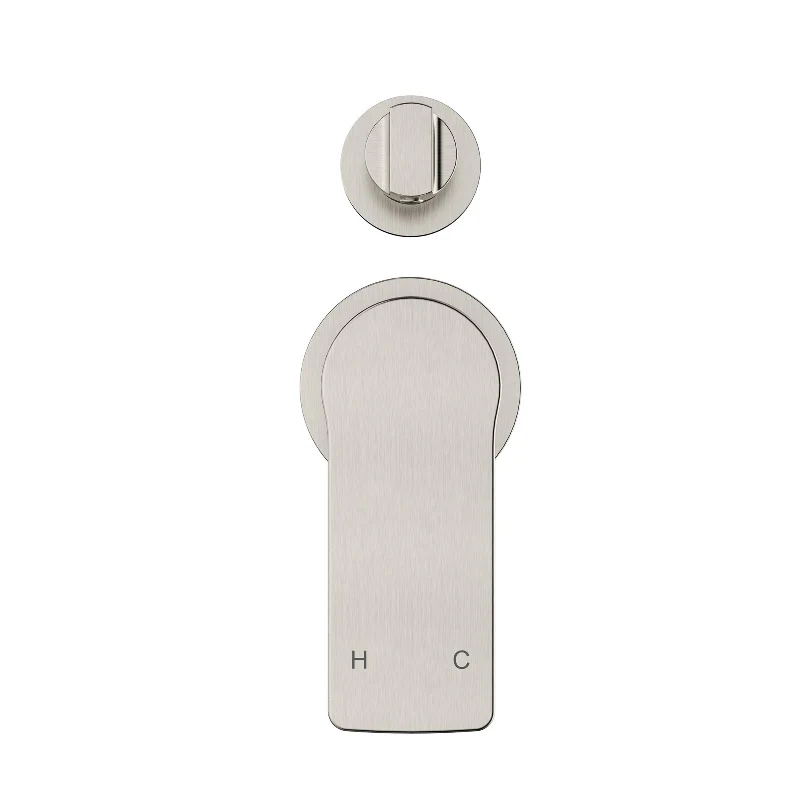 Nova Warm Brushed Nickel Wall Diverter - Image 3