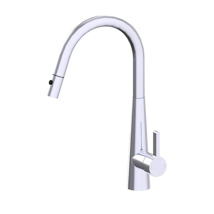 Otus Lux Chrome Pull Out Kitchen Mixer
