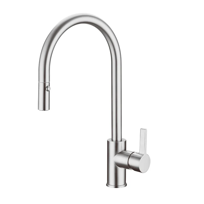 Otus Pull Out Chrome Kitchen Mixer