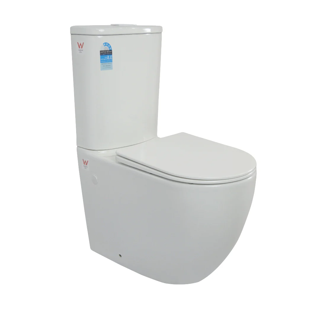 Ovo Rimless Toilet Suite