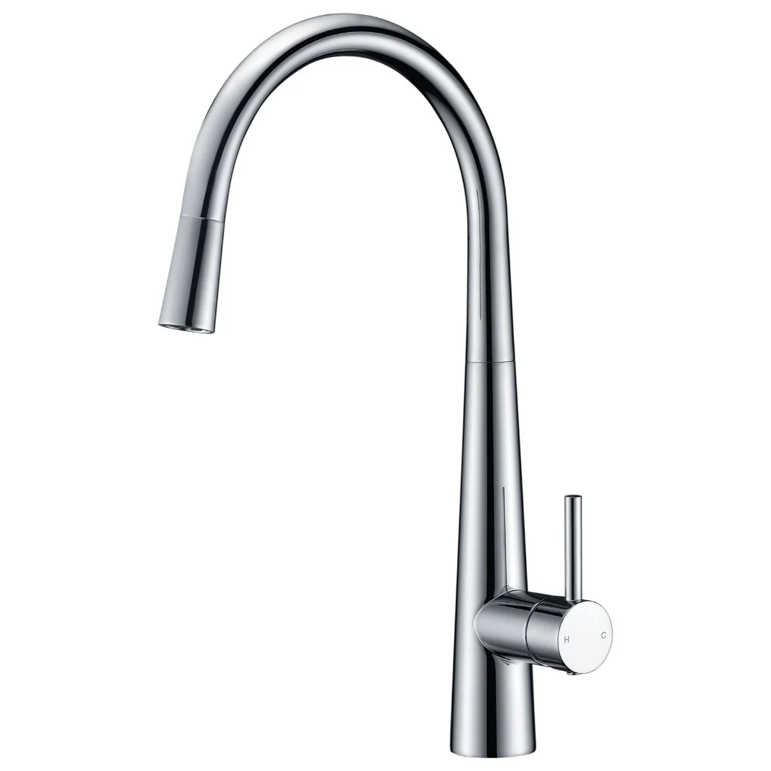 Parker Chrome Pull Out Kitchen Mixer