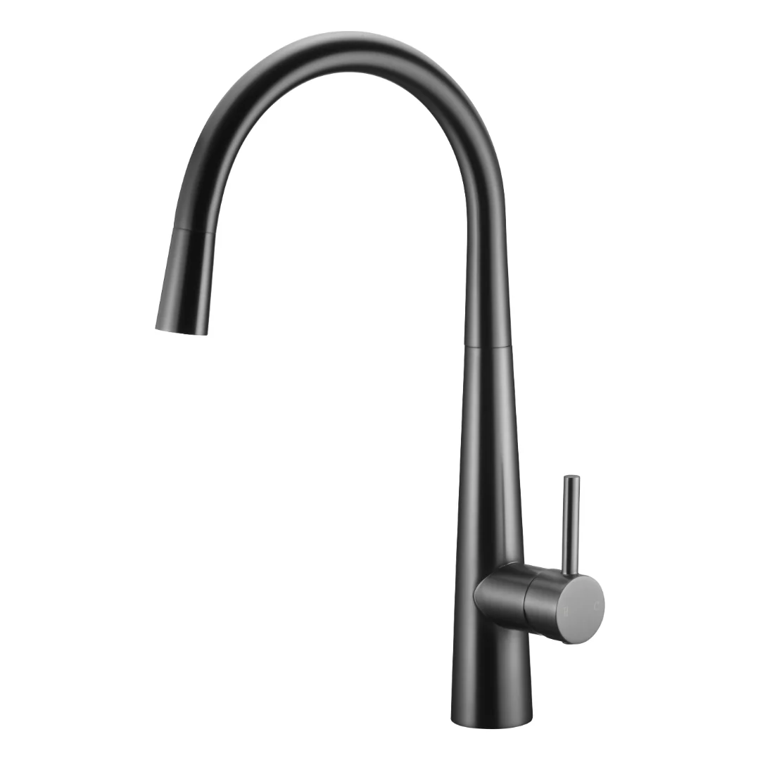 Parker Gun Metal Pull Out Kitchen Mixer