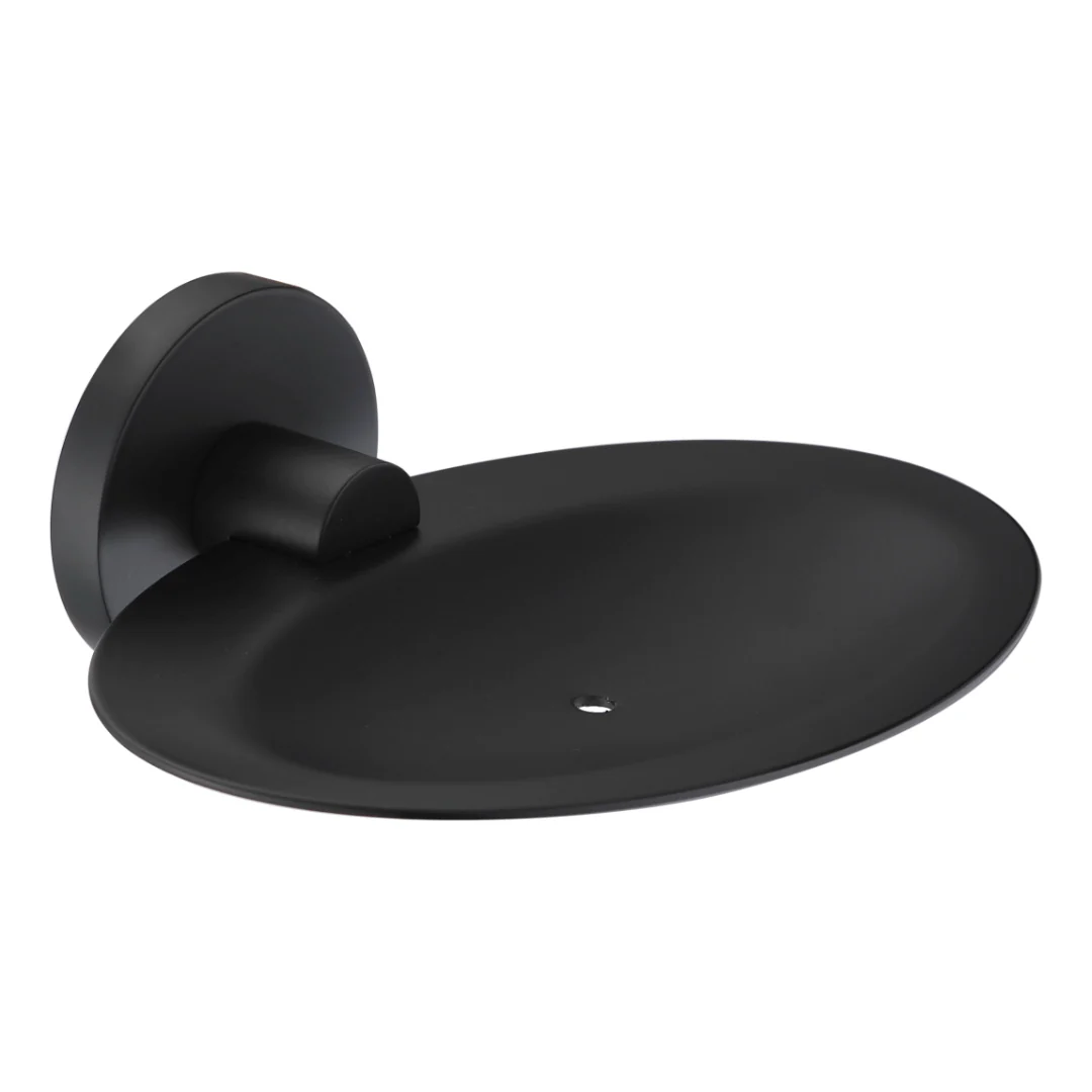 Parker Matte Black Soap Holder