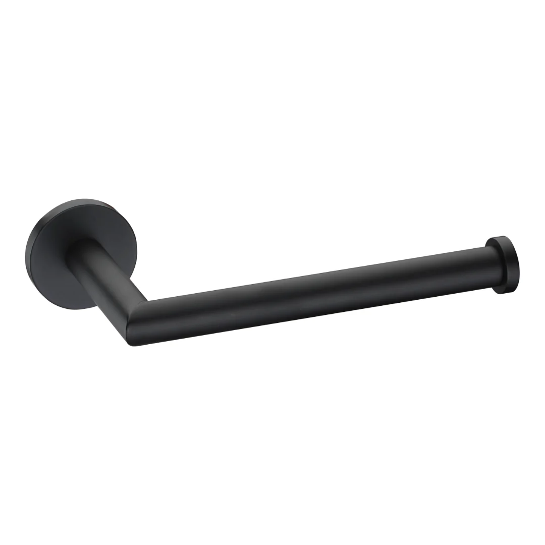 Parker Matte Black Toilet Paper Holder