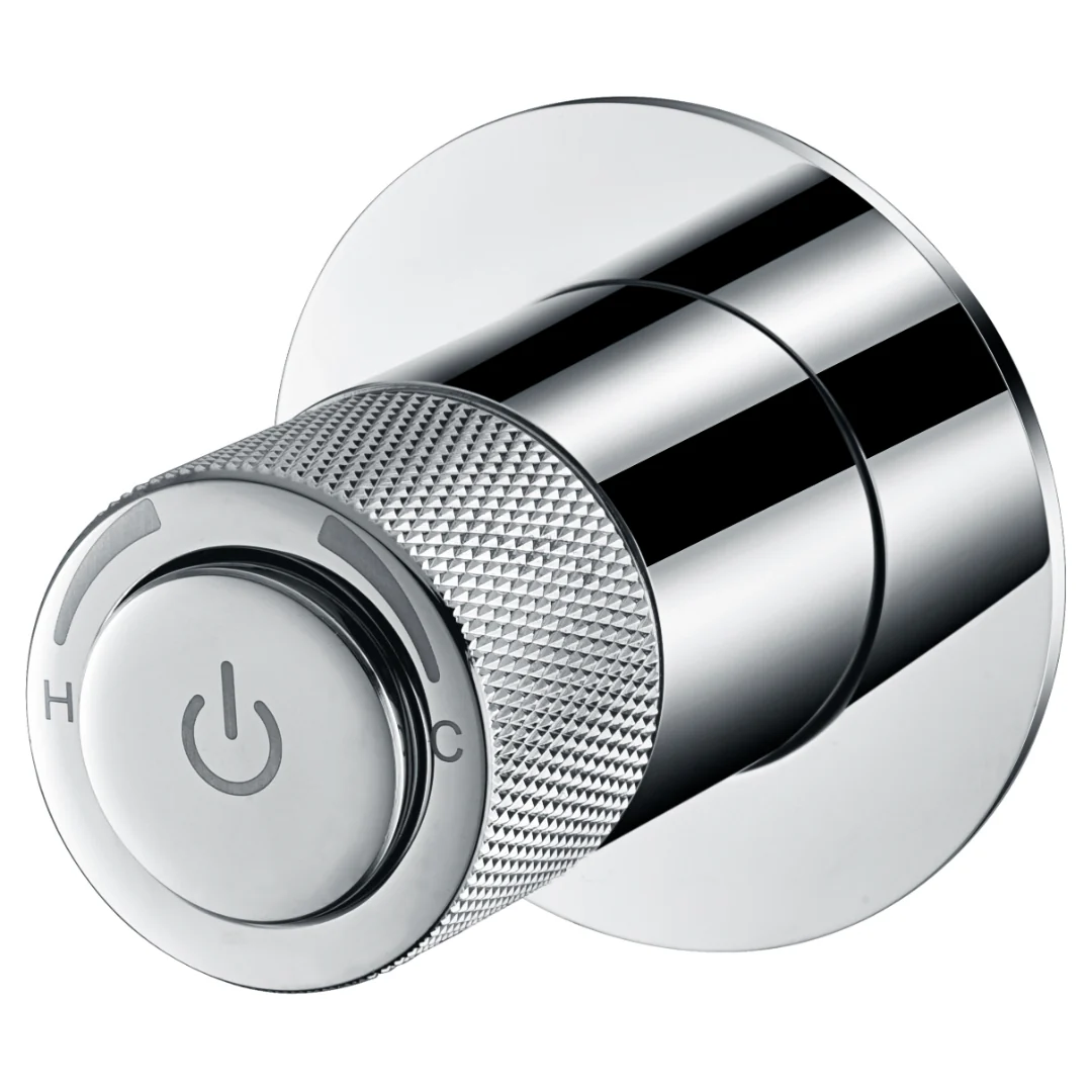 Payten Chrome Push Wall Mixer
