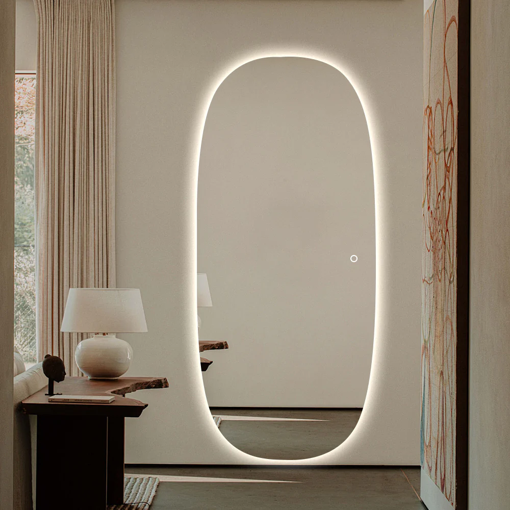 Pera 800 x 1800 LED Mirror - Three Light Temperatures - Image 2
