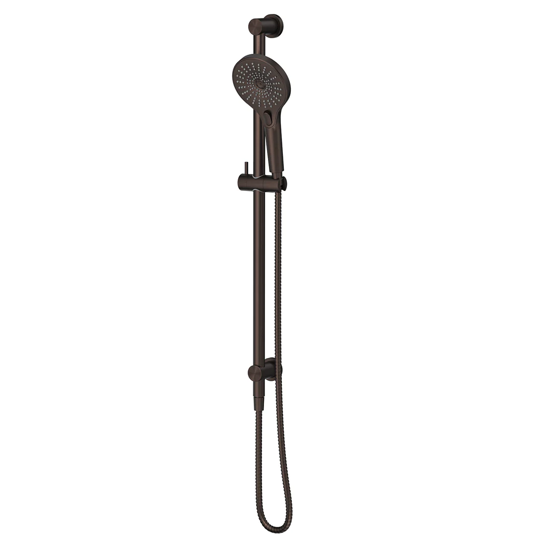 Mica Dusk Bronze Shower Rail – Inbuilt Inlet