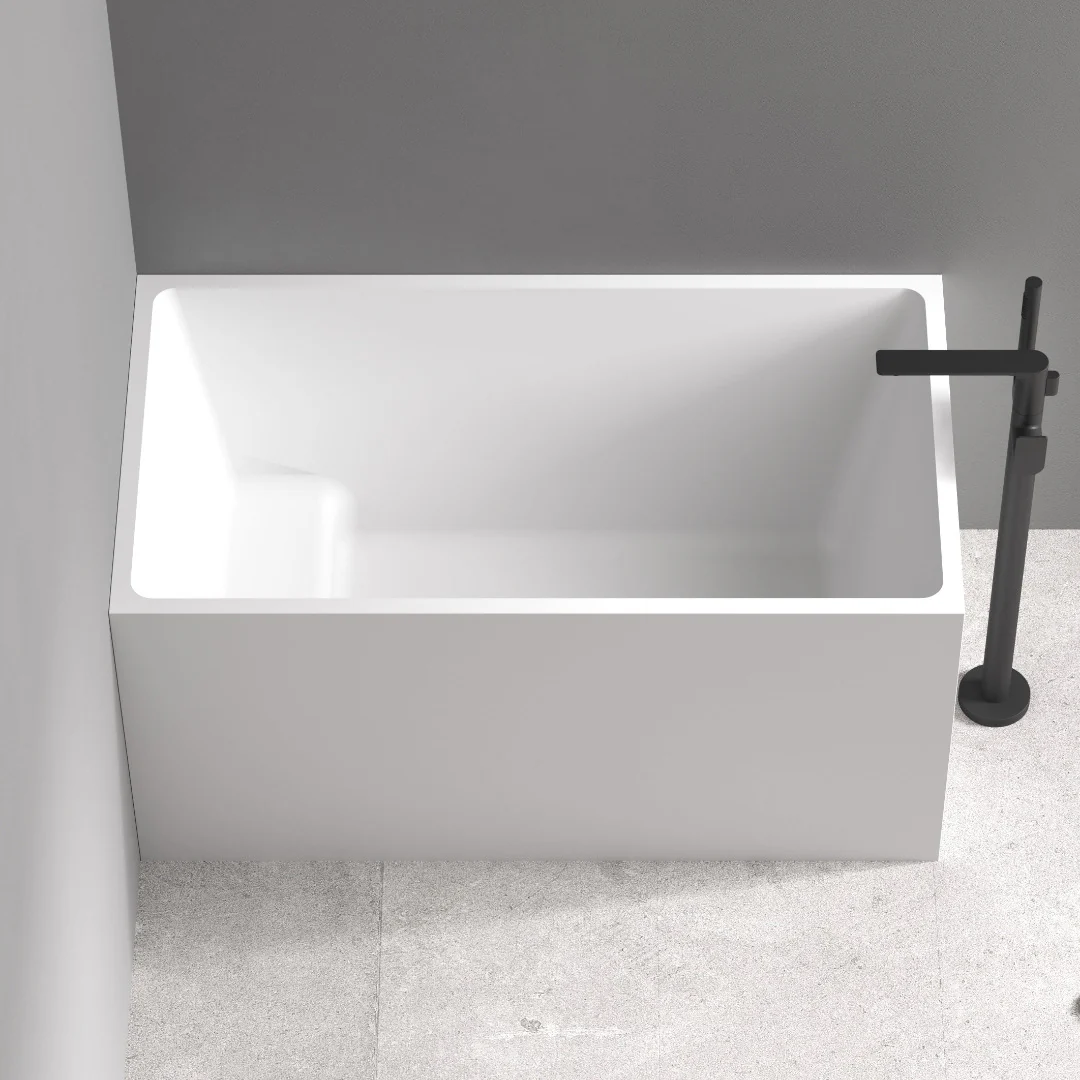Roka 1200mm Japanese Soaking Freestanding Bath Tub With Seat - Image 2
