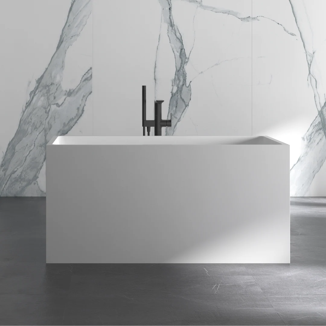 Roka 1200mm Japanese Soaking Freestanding Bath Tub With Seat - Image 3