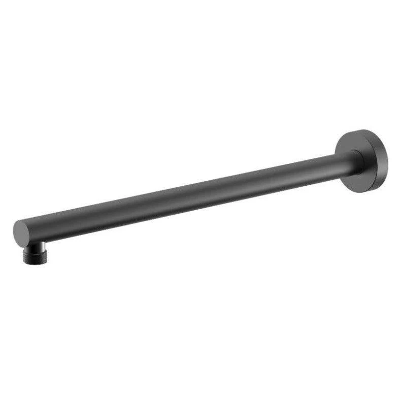 Round 400 mm Black Shower Arm