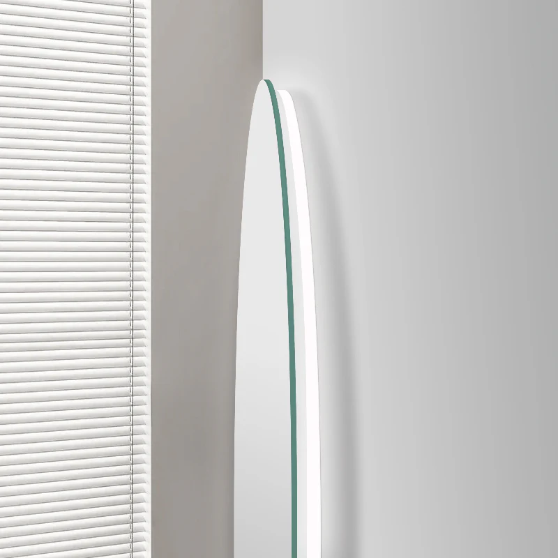 Round 800mm Frameless LED Mirror - Touchless Motion Sensor - Image 2