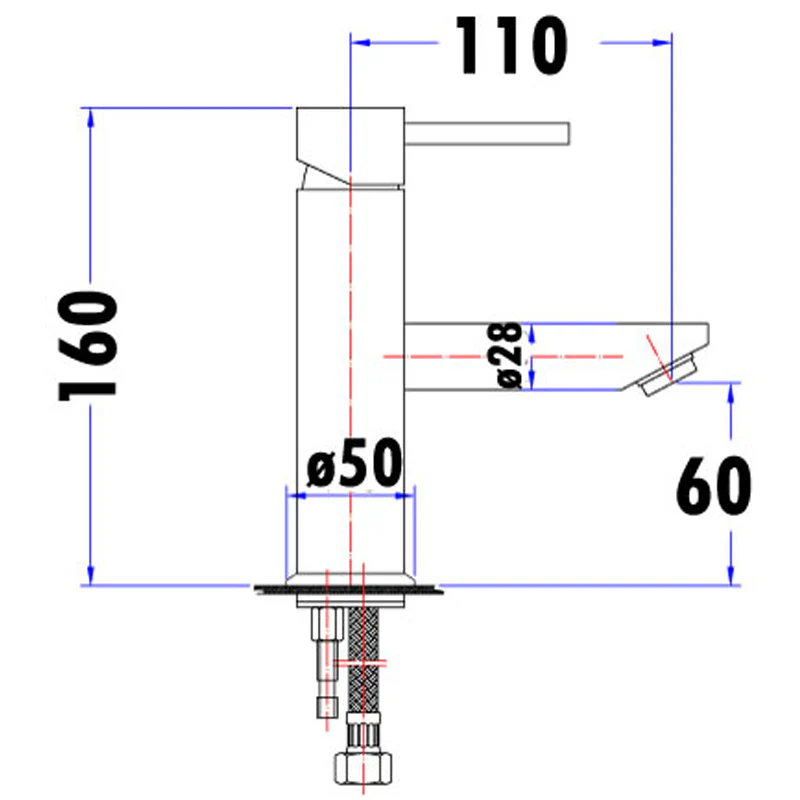 Round Basin Mixer - Image 2