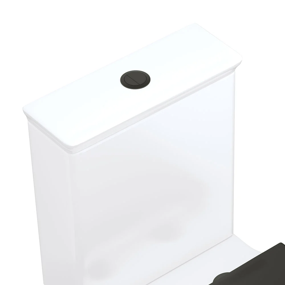 Round Matte Black Flush Buttons - Image 3