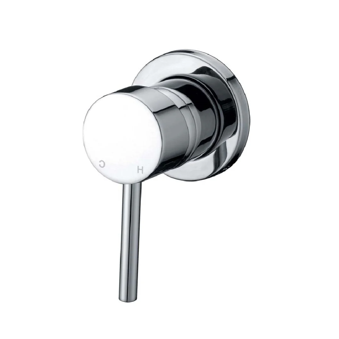 Round Mini Plate Wall Mixer