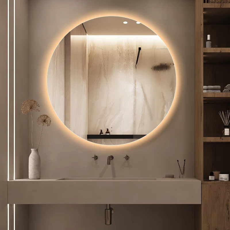 Round Touchless 1000mm LED Mirror - Three Light Temperatures