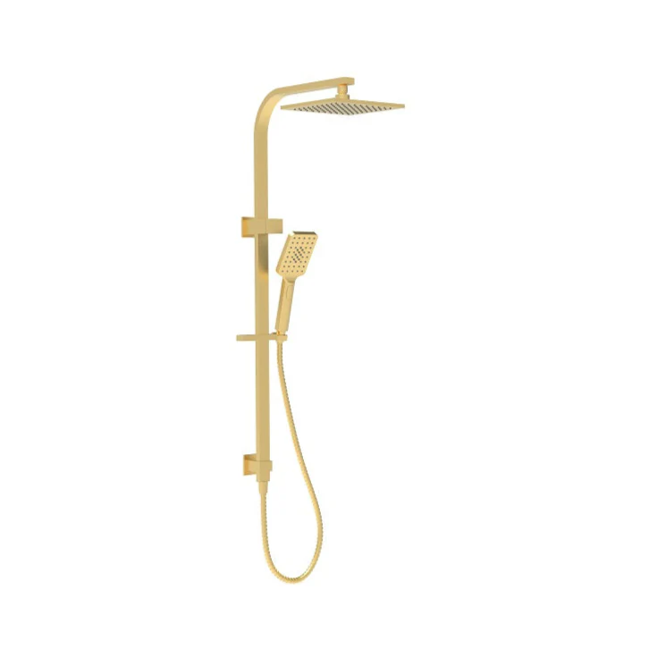 Ruki Brushed Gold Multifunction Shower Rail