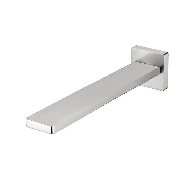 Ruki Brushed Nickel Bath Spout