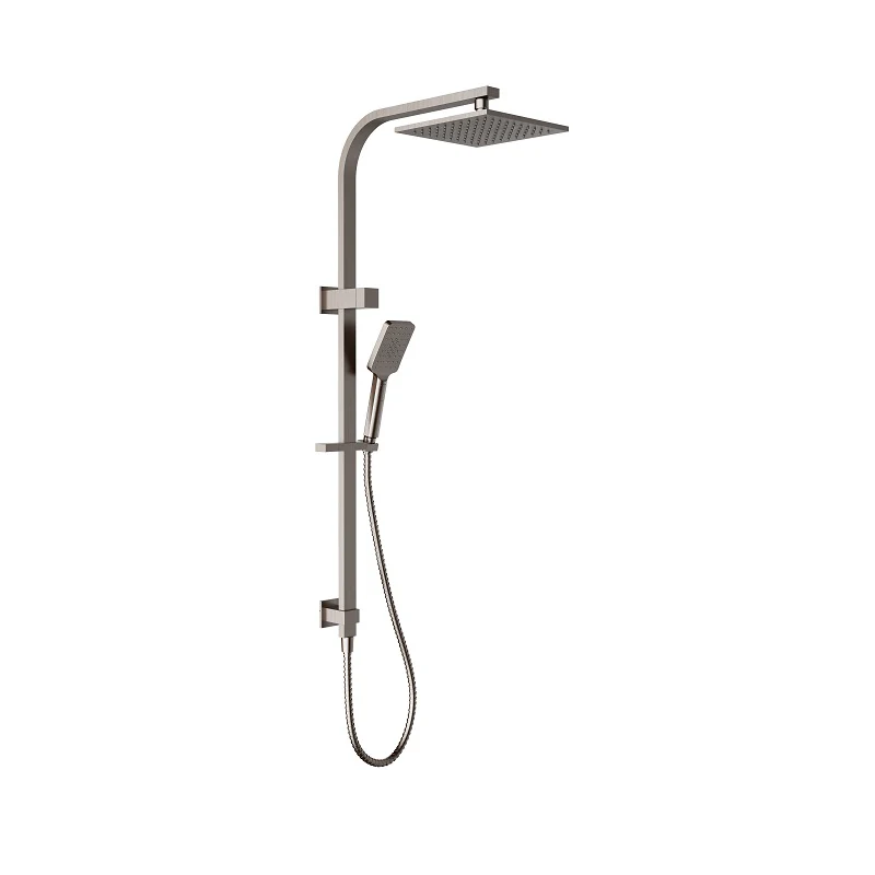 Ruki Brushed Nickel Multifunction Shower Rail