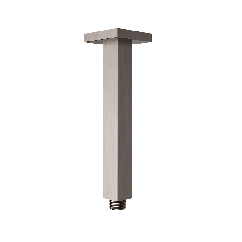 Ruki Brushed Nickel Square Ceiling 300mm Shower Arm