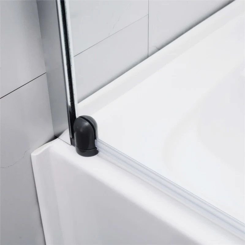 Semi Frameless Pivot Over Bath Screen - Image 4