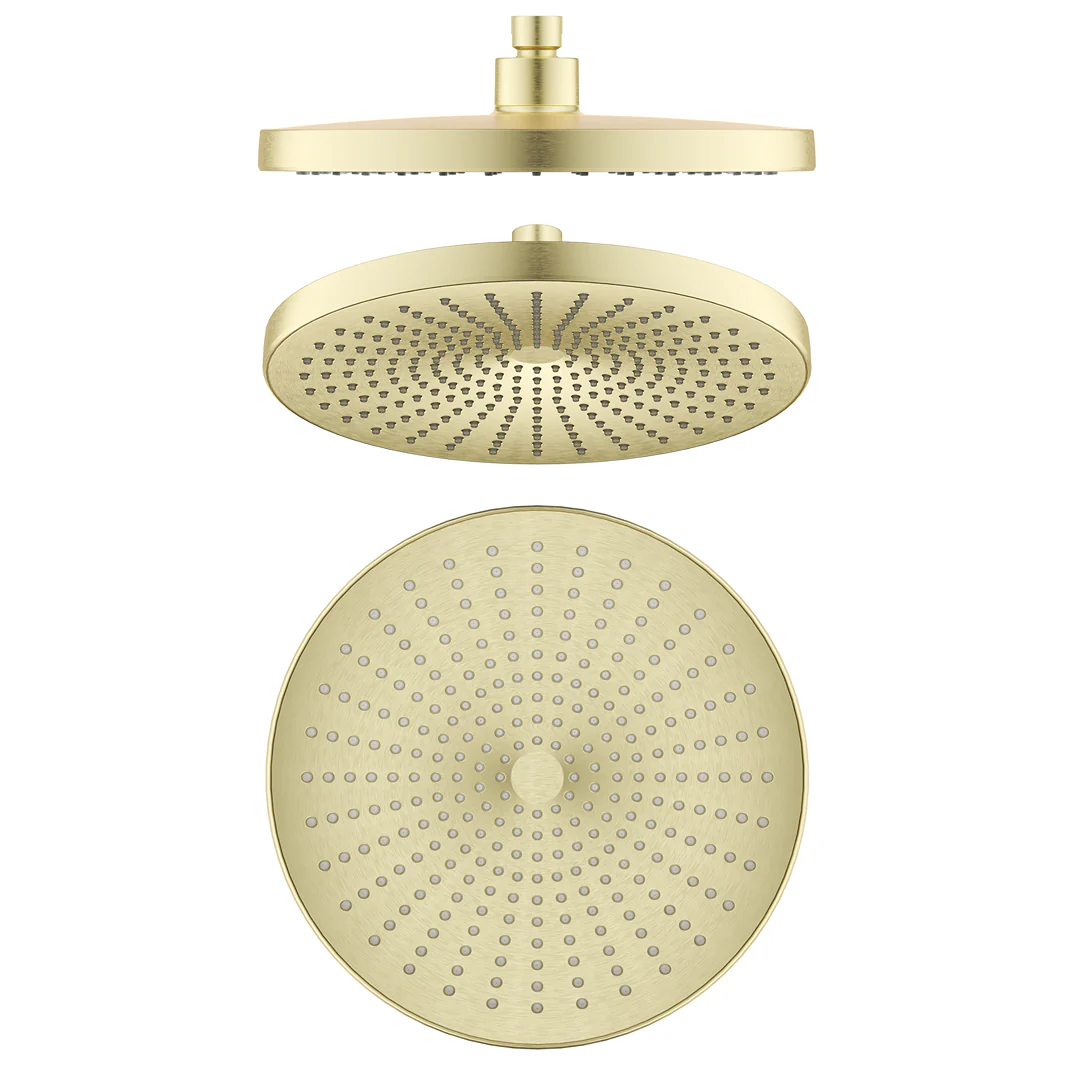 Mica French Gold 6H Shower Head