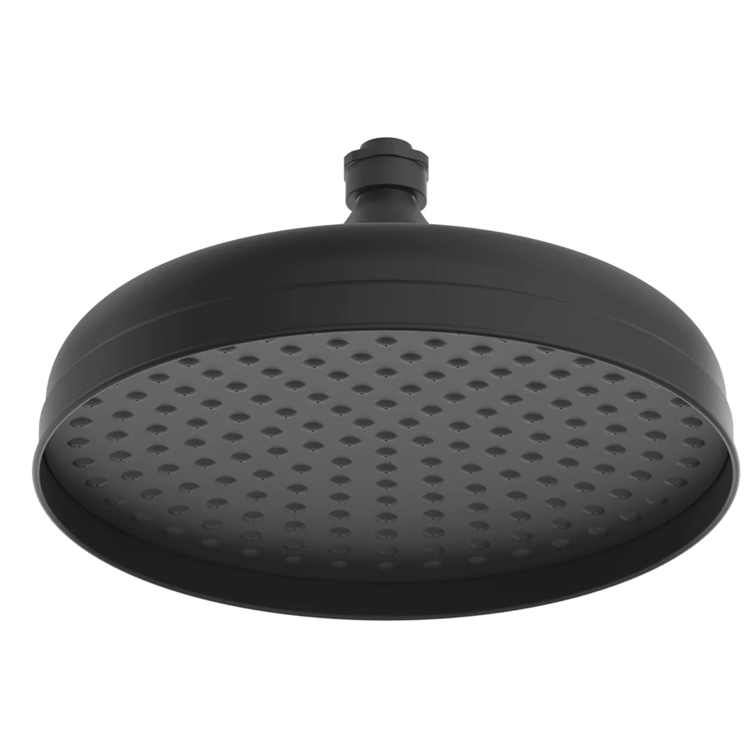 Mica Matte Black Heritage 300mm Shower Head - Image 3