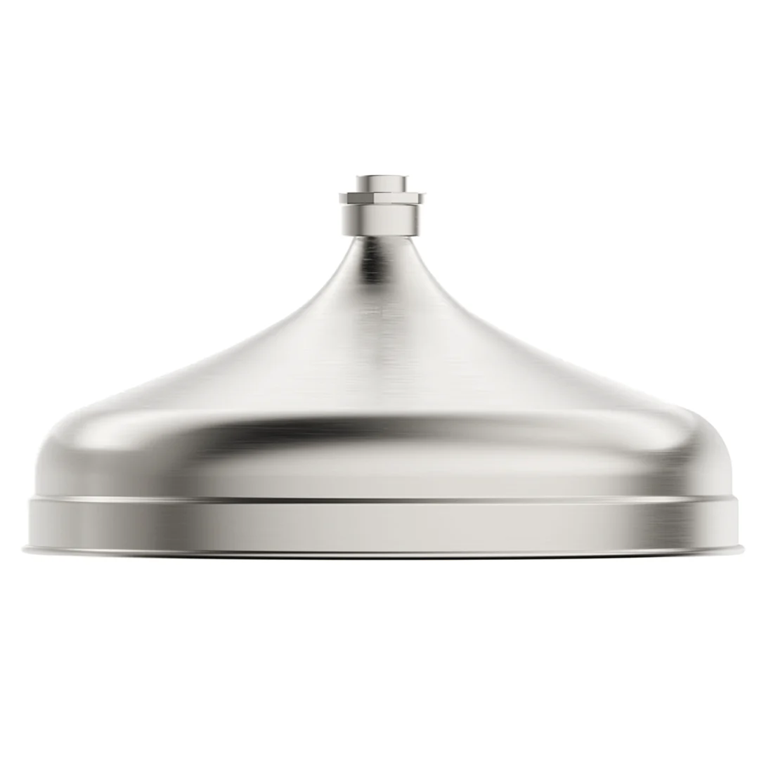 Mica Brushed Nickel Heritage 300mm Shower Head - Image 2