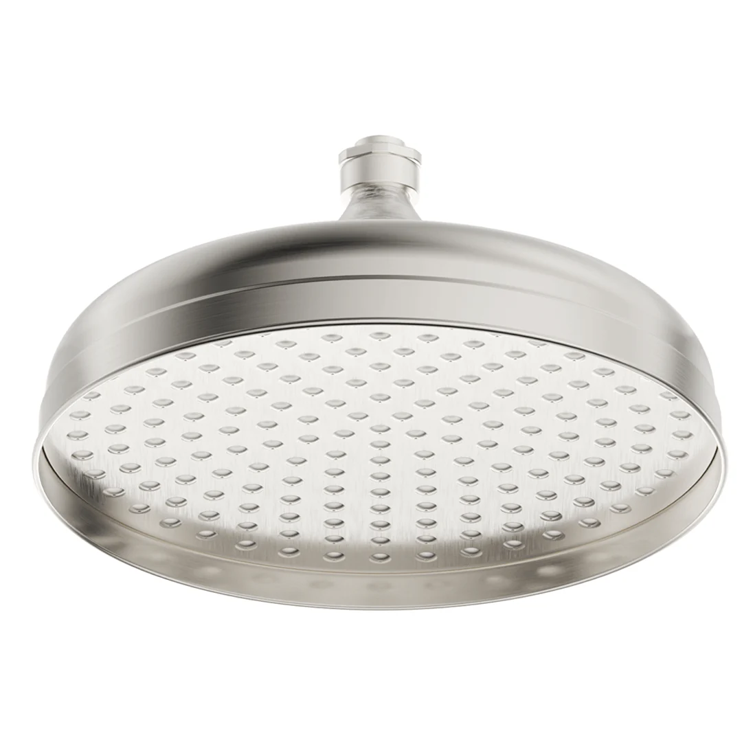 Mica Brushed Nickel Heritage 300mm Shower Head - Image 3