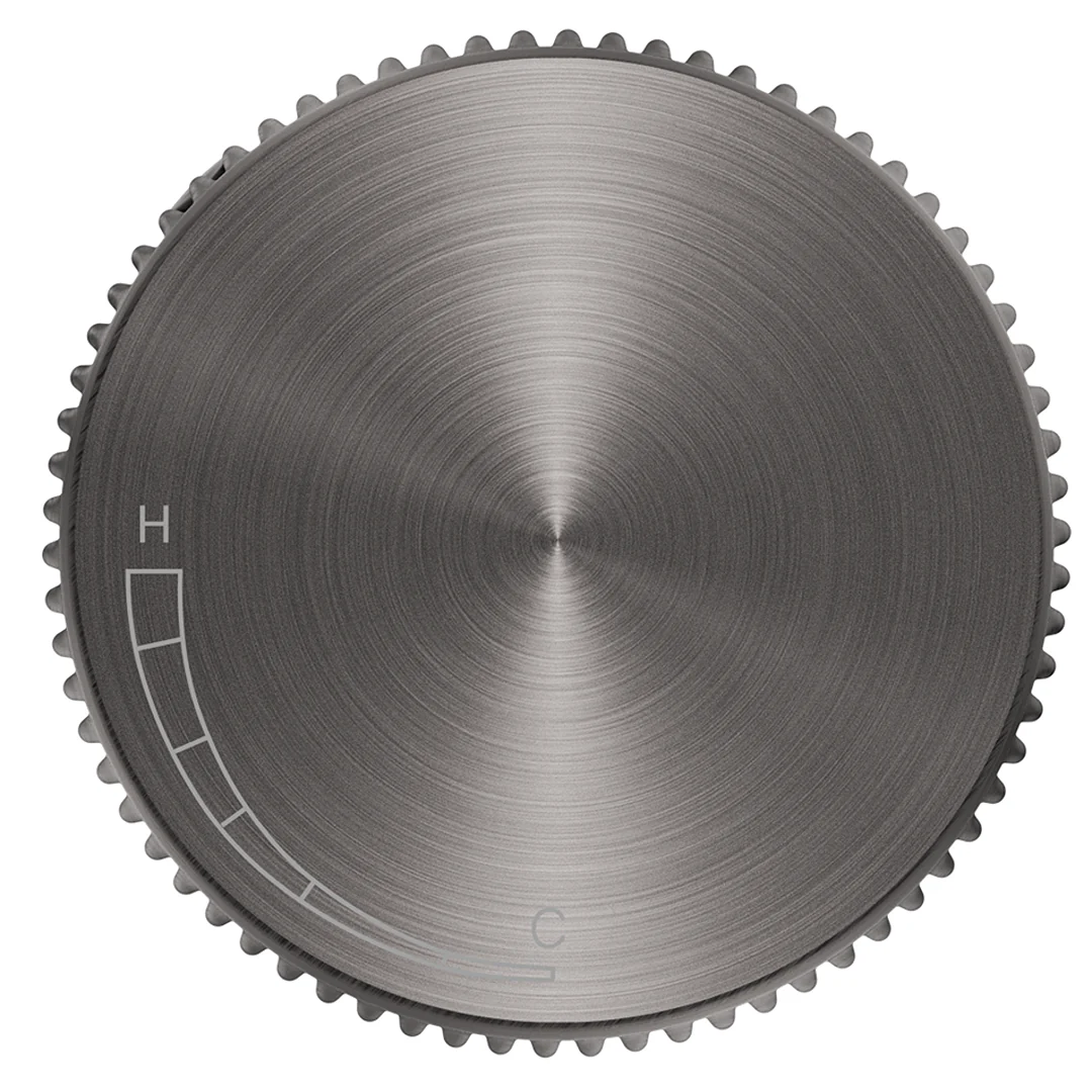 Mica Gun Metal Fluted Progressive Shower Mixer - Image 2