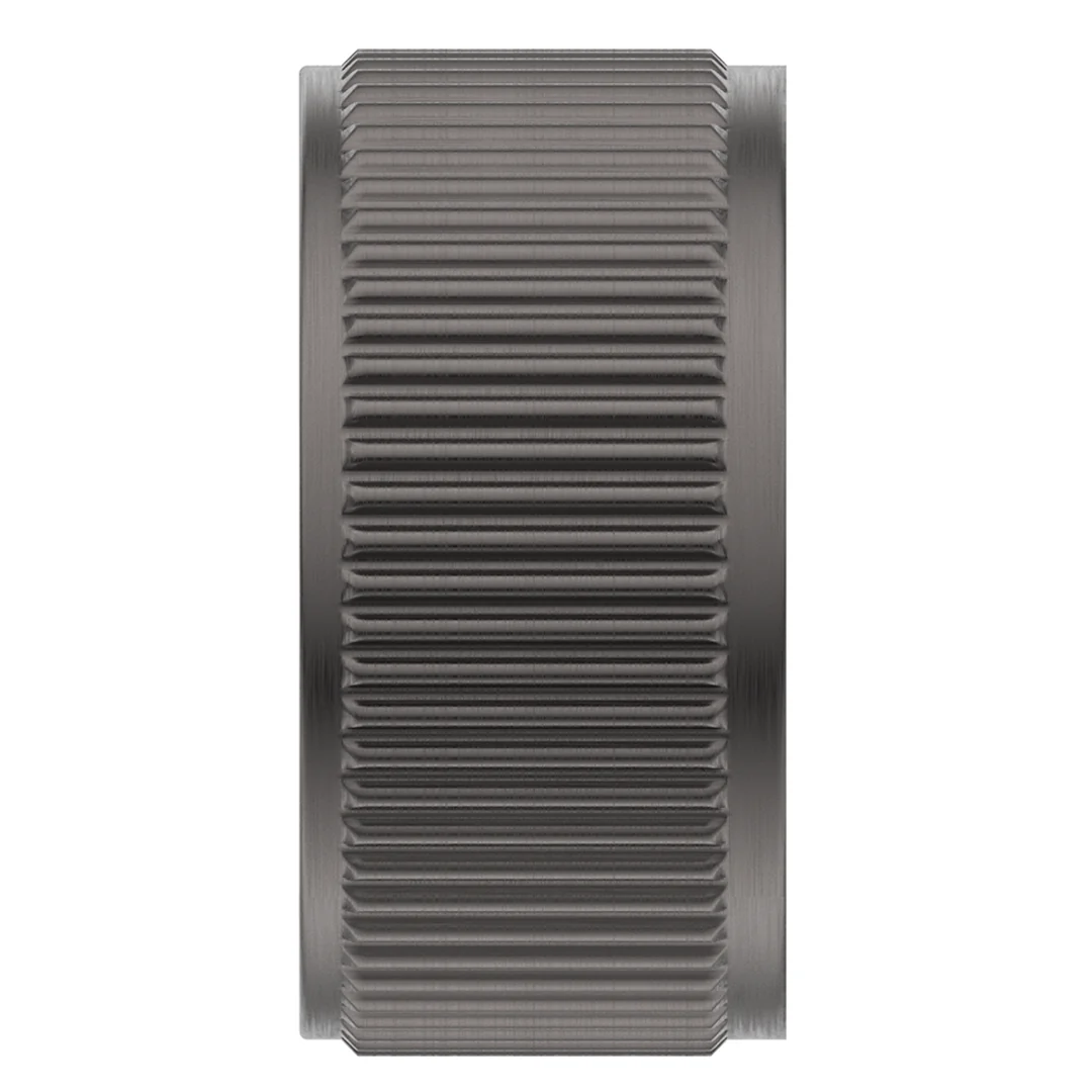 Mica Gun Metal Fluted Progressive Shower Mixer - Image 3