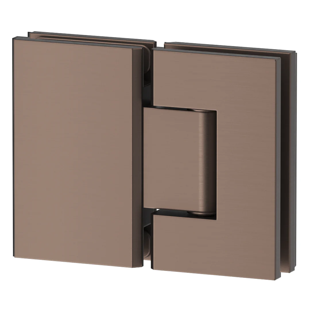 Shower Screen Dusk Bronze Hinge - Glass to Glass