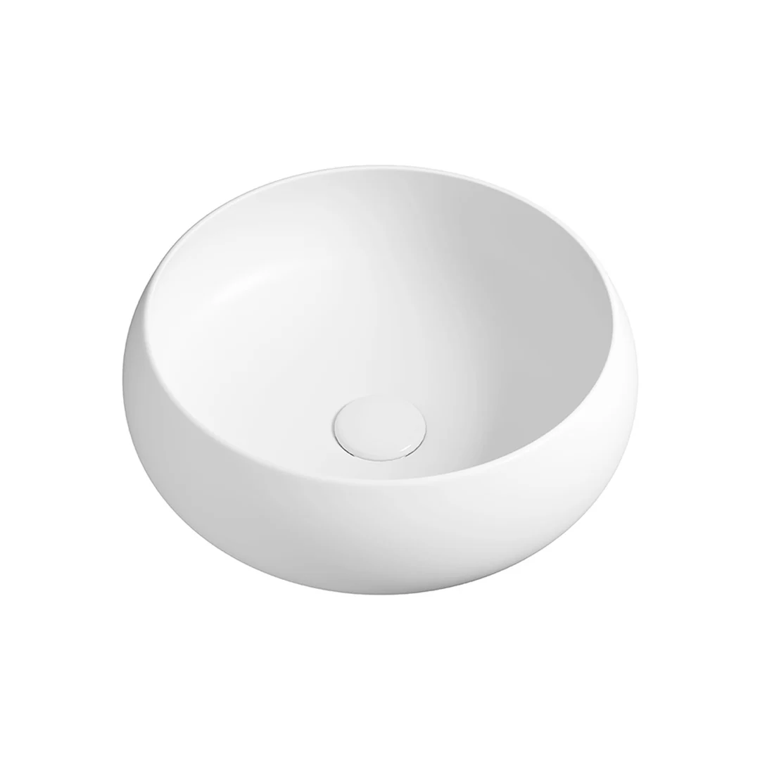 Sibel 360 Gloss White Round Above Counter Basin