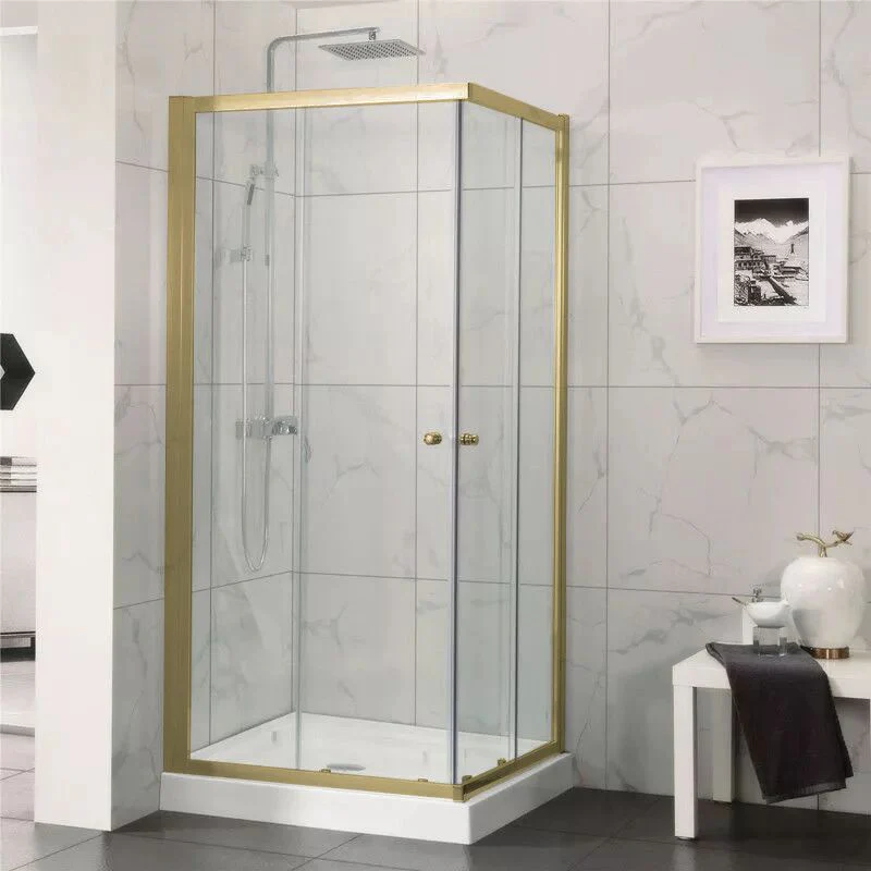 Square Corner Sliding Shower Screen - Image 3