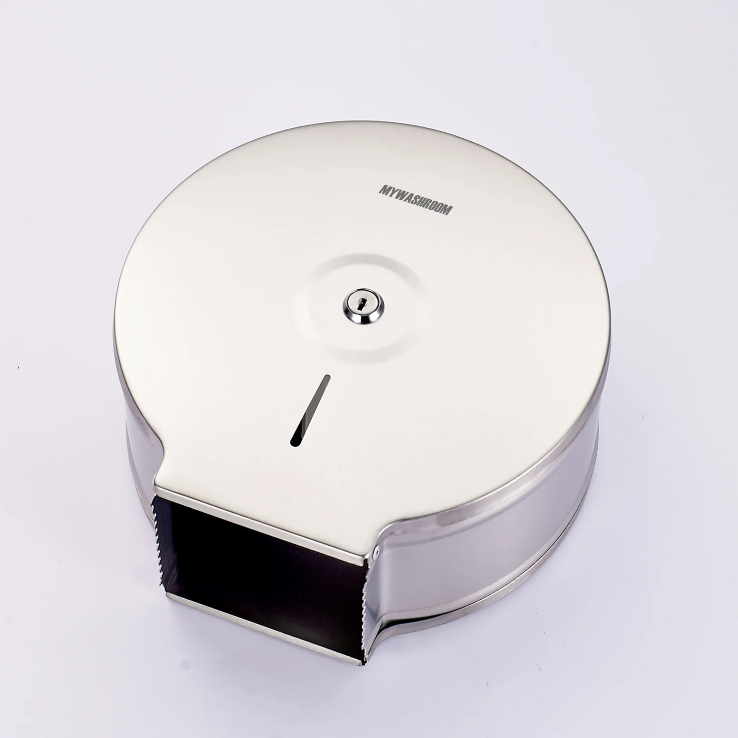 Stainless Steel Jumbo roll Tissue Toilet paper holder Dispenser - Image 2