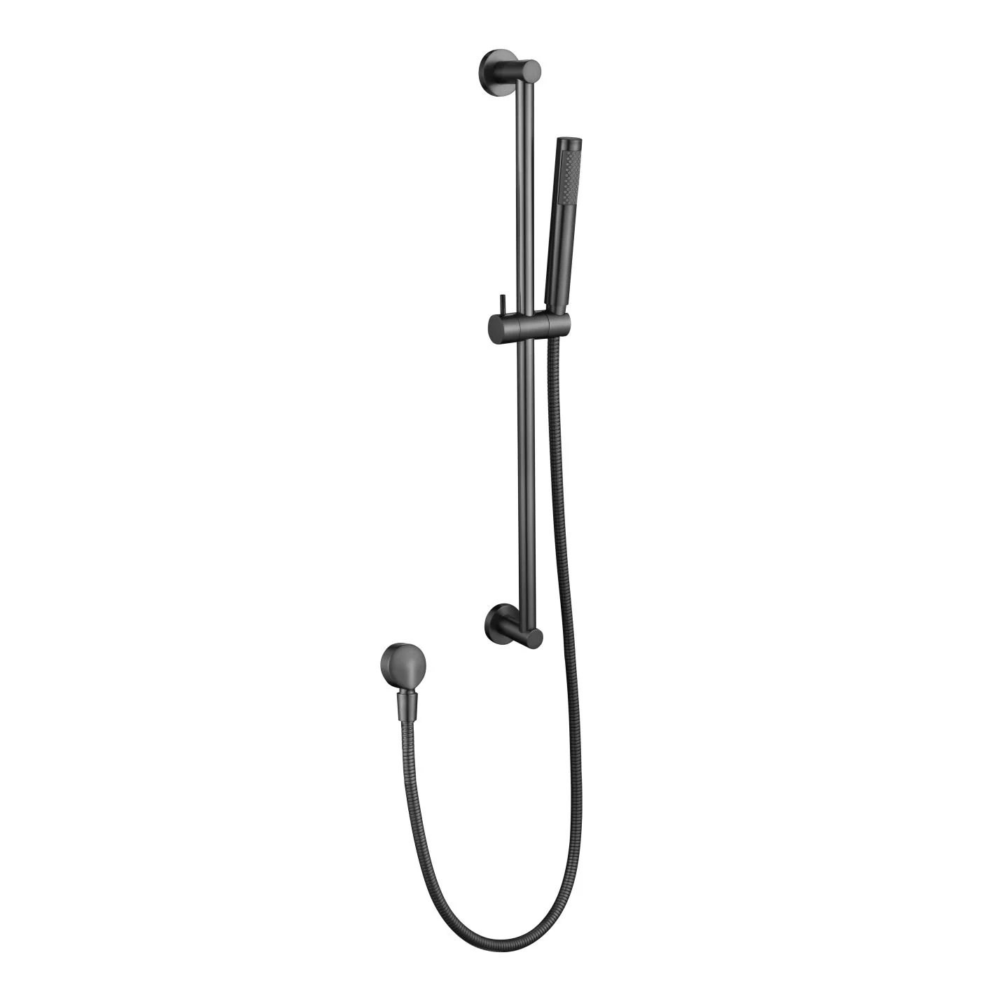 Star Gun Metal Grey Shower Rail