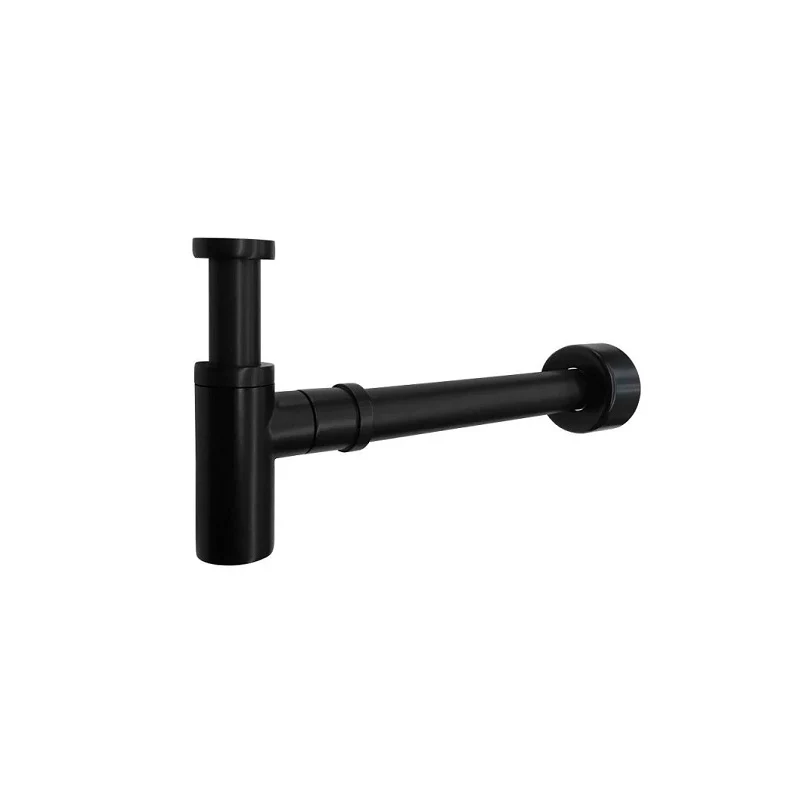 Star Mini 40mm Matte Black Round Bottle Trap Waste - Image 2