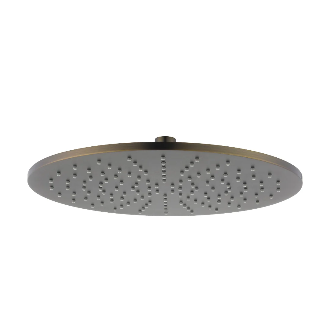 Star Mini Antique Brass 300mm Shower Head