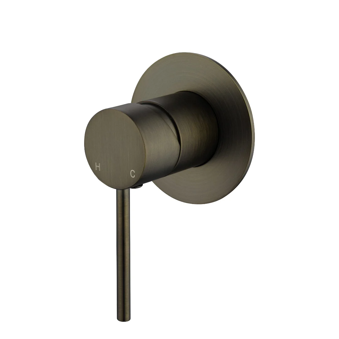 Star Mini Antique Brass Wall Mixer