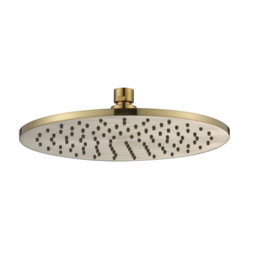 Star Mini Brushed Gold 250mm Shower Head