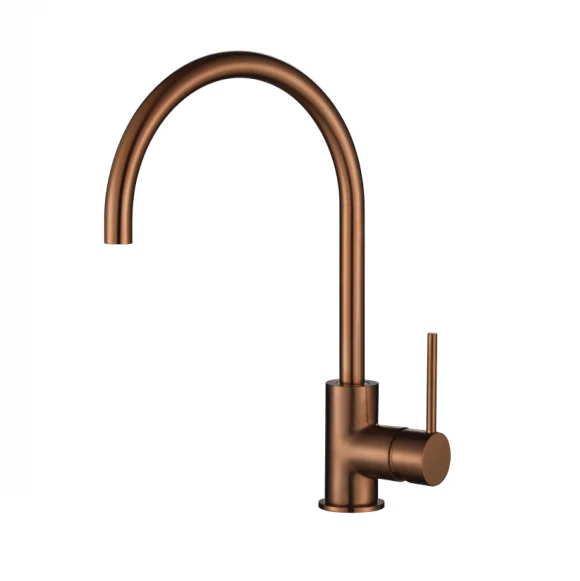 Star Mini Kitchen Mixer PVD Champagne