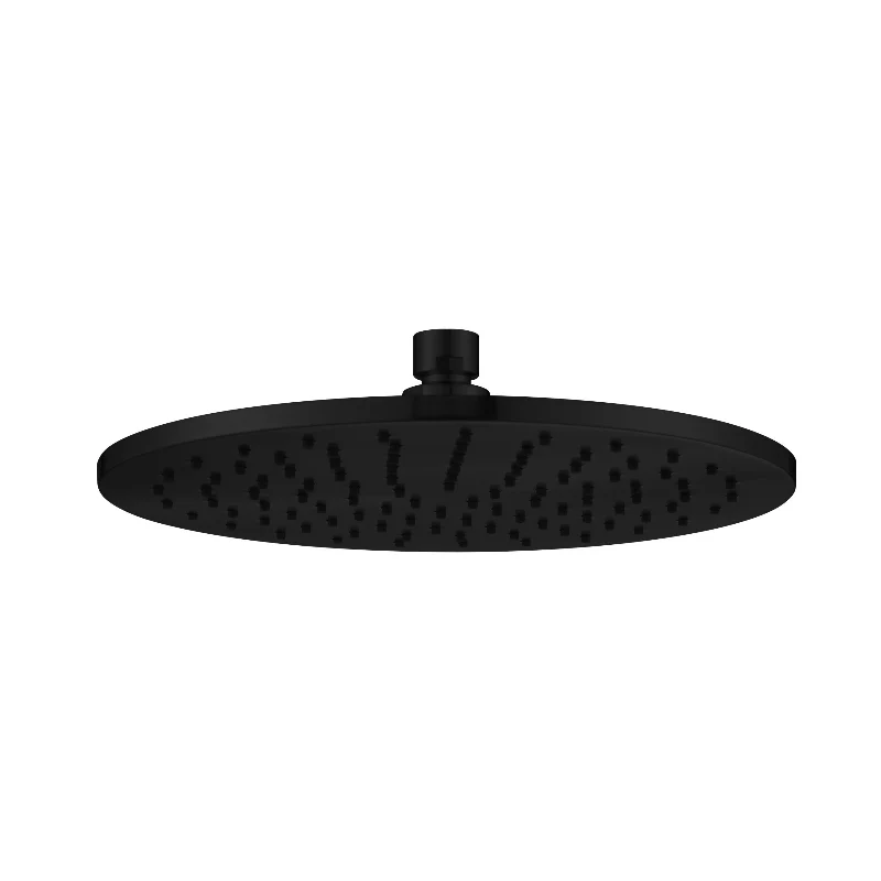 Star Mini Matte Black 250mm Shower Head